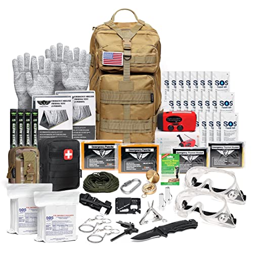 EVERLIT Emergency Survival Kit Backpack