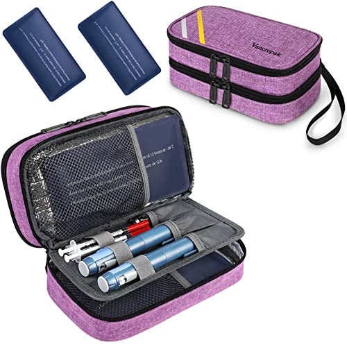 Diabetic Travel Case with Insulin Cooler