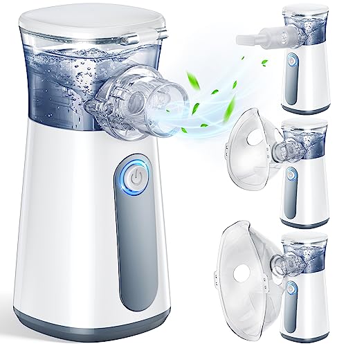 Portable Nebulizer Machine for Asthma: Handheld Steam Inhaler