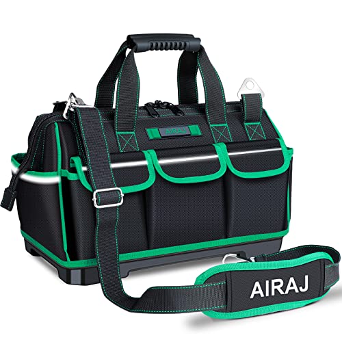 AIRAJ 16 Inch Tool Bag with Night Reflector Strip