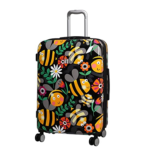 it luggage Sheen 28" Hardside Spinner - Black Bees-Repeat