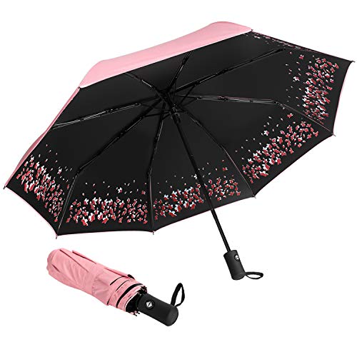 Auto Open Close Waterproof Travel Sun Umbrella