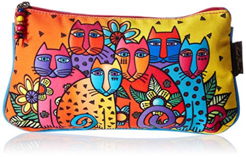 Laurel Burch Cosmetic Bag Set - Feline Clan, 3-Pack