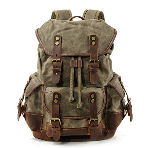 WUDON Men Travel Backpack - Stylish and Functional Hiking Rucksack