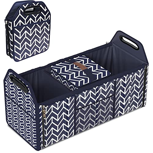 Car Trunk Organizer with Cooler Bag