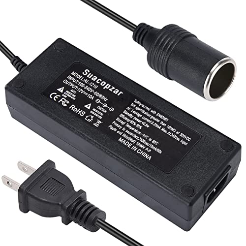 Suacopzar Car Power Adapter