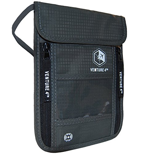 VENTURE 4TH RFID Travel Neck Pouch