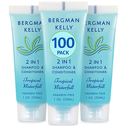 BERGMAN KELLY Travel Size 2-in-1 Shampoo & Conditioner - Tropical Waterfall Scent