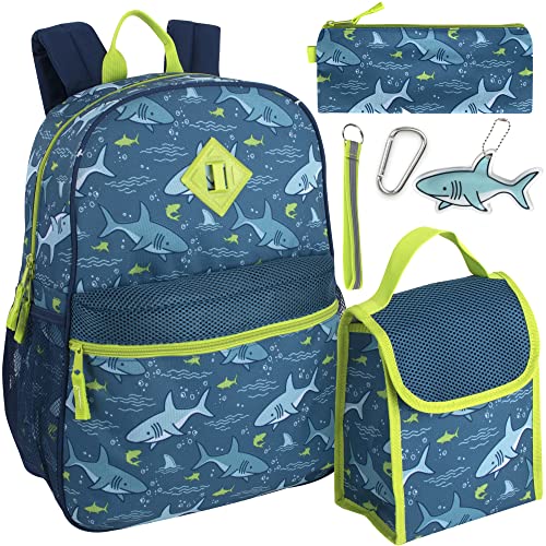 Trail maker 6 in 1 Boys Backpack Set
