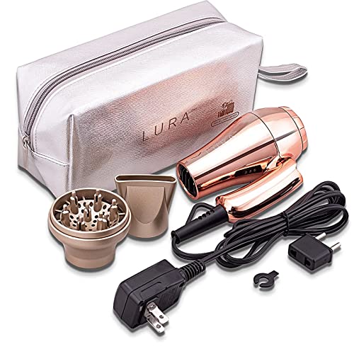 LURA Mini Portable Travel Hair Dryer