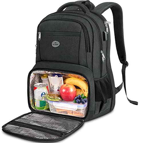 TSA Large Travel Backpack with Lunch Box