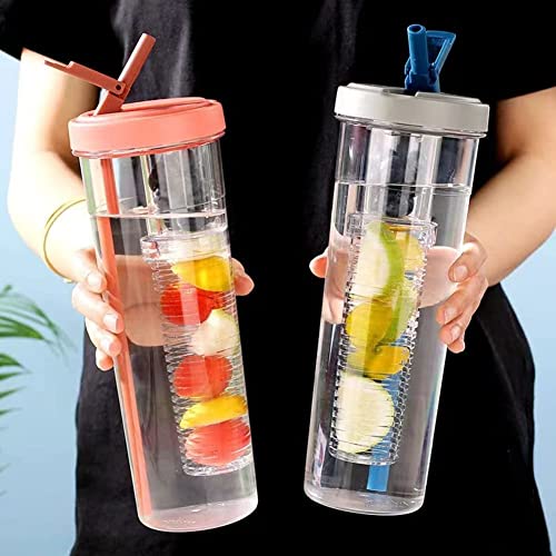 LFRNZS Foldable Straw Water Bottle