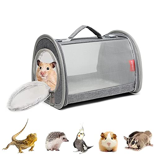 Portable Travel Animal Carrier Bag - Gray