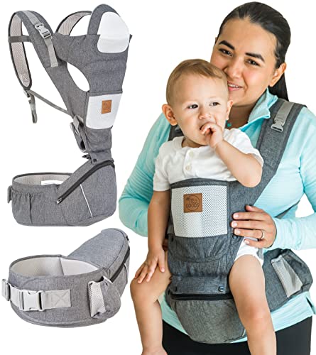 TICO GOODS 6-in-1 Baby Carrier with Hip Seat