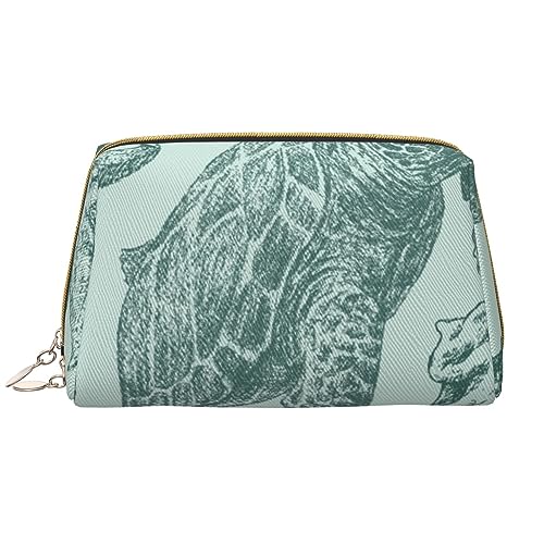 Elpwezua Pineapple 31 Large Makeup Bag