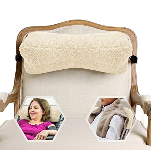 Weysat Neck Pillow for Recliner Head and Lumbar Support