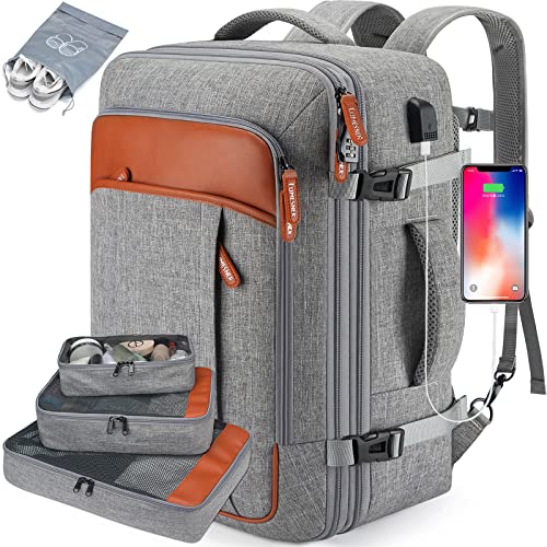 Carry on Backpack - Extra Large, Expandable Travel Backpack