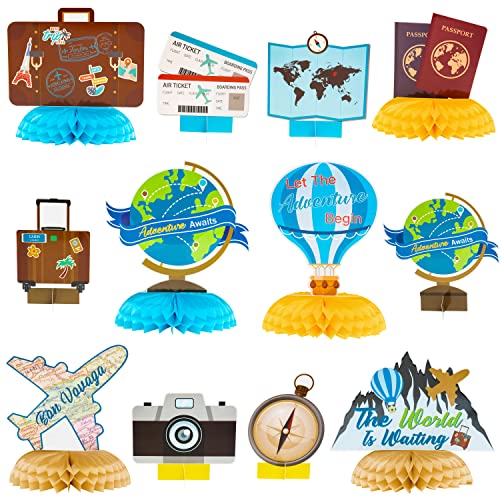 OSNIE 12Pcs Travel Centerpieces Table Decor