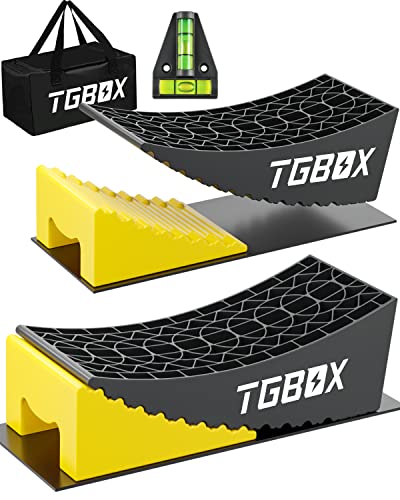 TGBOX RV Leveling Blocks Ramp Kit