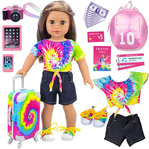 Ecore Fun 23 Pcs Doll Travel Accessories Set