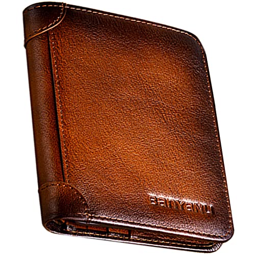 Men's Genuine Leather Wallet - 11 Credit Card Holders