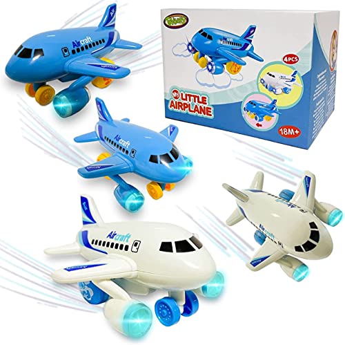 Toysery Push and Go Toddler Airplane Toy