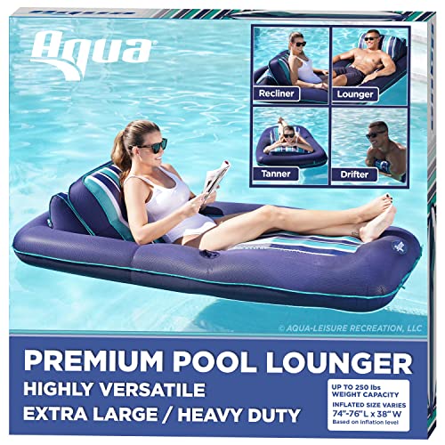 Aqua Premium Convertible Pool Float Lounge