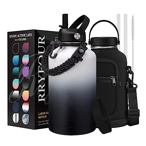 51dXjsZbffL. SL500  - 14 Best Stainless Steel Water Bottle With Straw for 2023