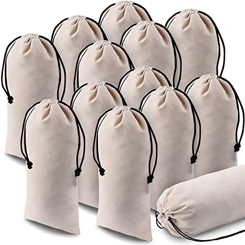 Shoe Dust Bags with Drawstring Closure - Pack of 12