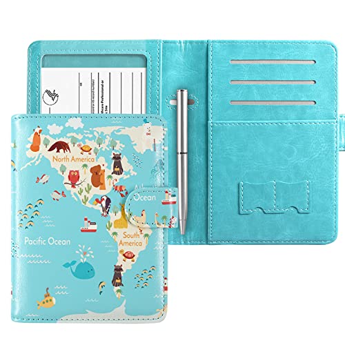 51drBJr22L. SL500  - 9 Best World Map Passport Cover for 2024