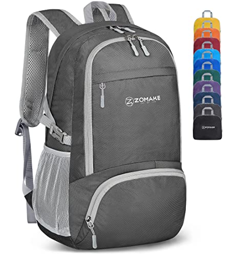 ZOMAKE Lightweight Packable Backpack - Compact Folding Daypack for Travel