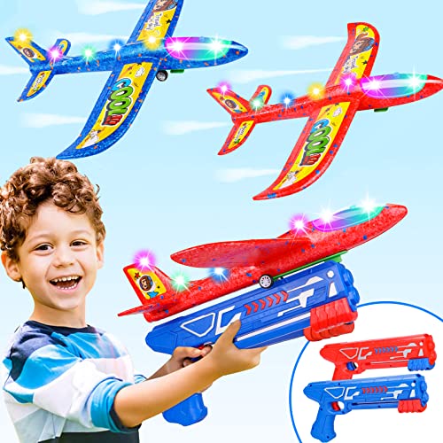 LED Light Airplane Toy Set by FLY2SKY
