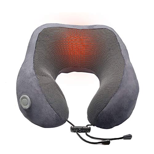 Rechargeable Heating Neck Pillow with Memory Foam