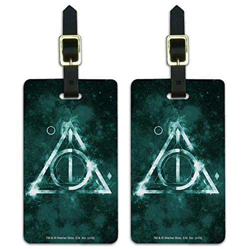 Harry Potter Deathly Hallows Luggage ID Tags