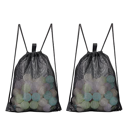 HAOGUAGUA Drawstring Mesh Bag