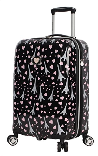 Betsey Johnson 20 Inch Carry On - Paris Love