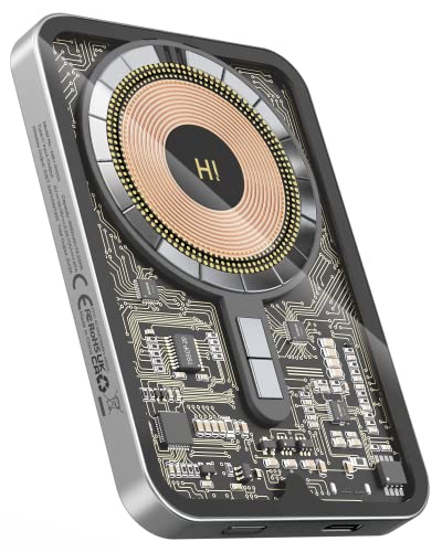 HINOVO 5000mAh Magnetic Wireless Power Bank