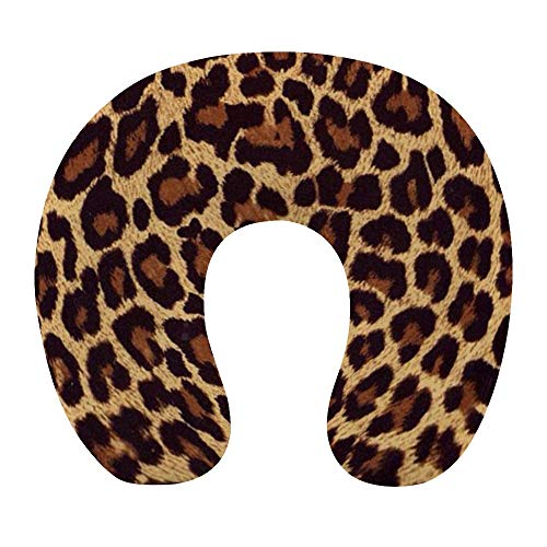 NiYoung Cheetah Print Travel Pillow