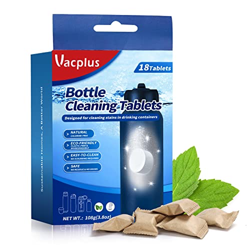 Vacplus Biodegradable Bottle Cleaner Tablets