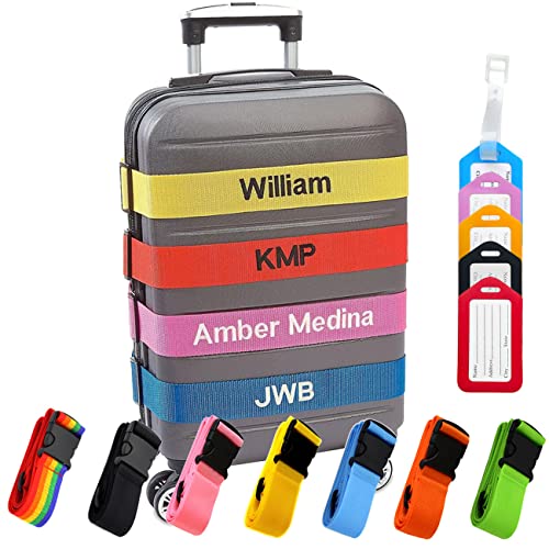 VectWaby Personalized Luggage Straps