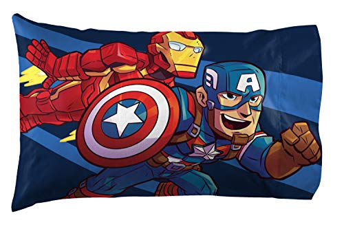 Marvel Super Hero Adventures Pillowcase - Avengers Bedding
