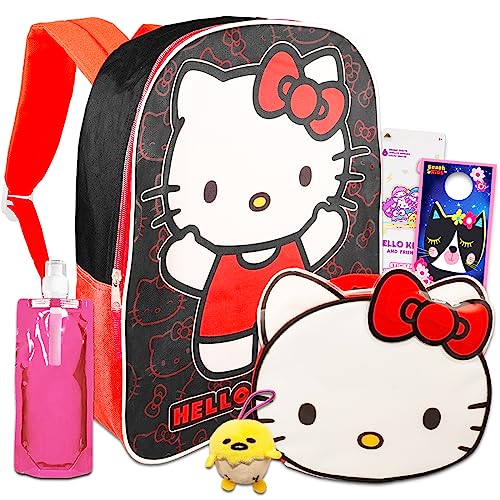 Hello Kitty Backpack and Lunch Box Set