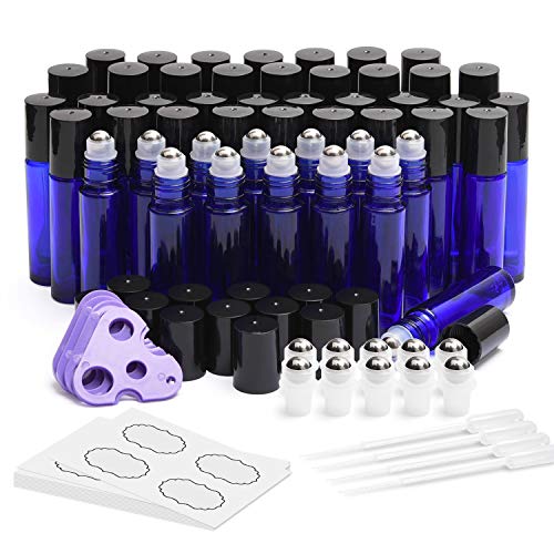 Essential Oil Roller Bottles 48 Pack