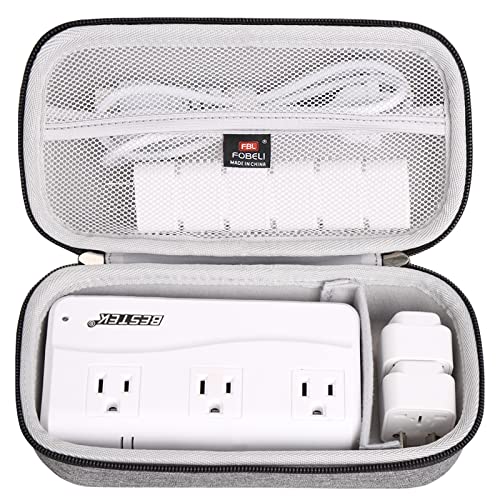 Hard Carrying Case for BESTEK Travel Adapter