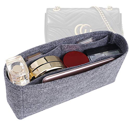 OAikor Purse Organizer Insert Felt - Miniature, Grey