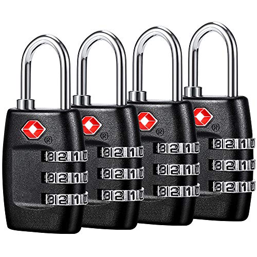 TSA Luggage Locks (4 Pack)