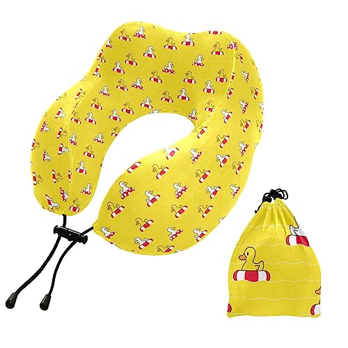 Napfun Memory Foam Travel Neck Pillow