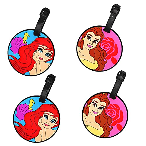 Disney Princess Luggage Tags Set