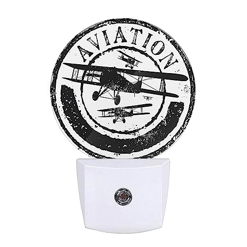 Vintage Airplane Nightlight
