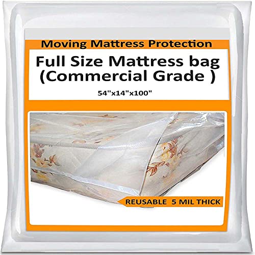 Full Mattress Bag Cover for Moving Storage